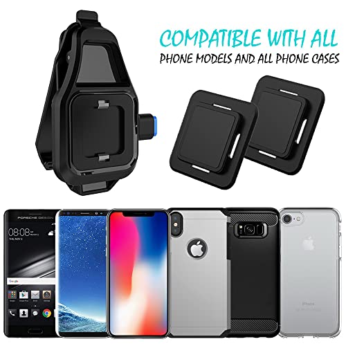 Phone Belt Clip,Lovphone Universal Holder With Quick Mount,Easy On/Off For Iphone 14,14 Pro,14 Max,14 Pro Max,13,13 Pro,13 Pro Max,12,12 Pro,12 Pro Max,11,11 Pro,11 Pro Max,X,Xs,Xr,Xs Max,7/8,7/8 Plus #TOP1