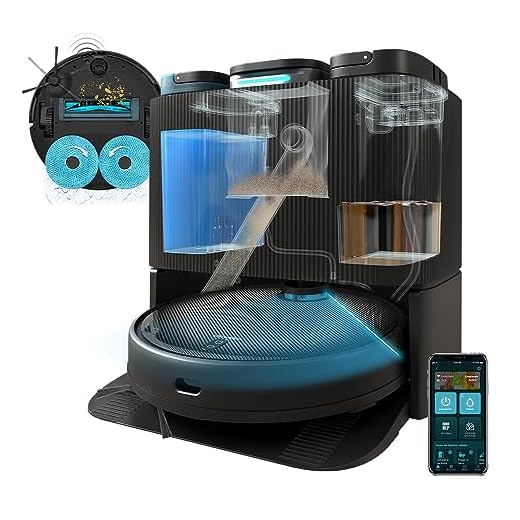 Cecotec Conga 11090 Spin Revolution Home&Wash Robot Aspirador + Estación de Vaciado Automático