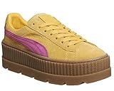 100% Genuine Guaranteed Puma Damen Sneakers Cleated Creeper Suede gelb (31) 39