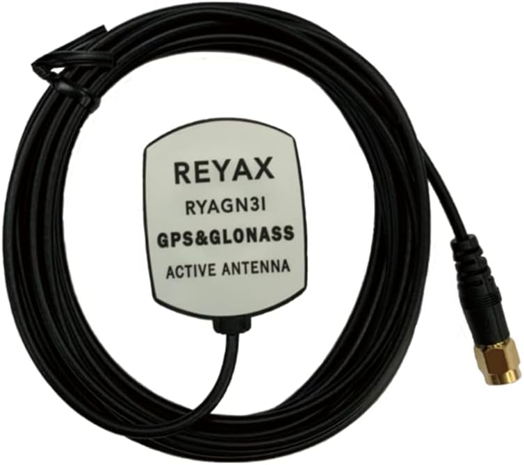 RYAGN3I Vehicle Waterproof Active GPS Glonass Navigation Antenna with SMA Male Connector Module Truck Marine Boat car GPS Tracker Locator Real Time Tracking