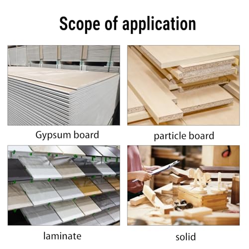 Candeon Fasenhobel Für Gipskarton, 2 in 1 Flach Und Fasehobel Rigips Kantenhobel Für Gipskarton, 45 ° Trockenbau Hobel Gipskartonplatten Handhobel Rigipsplatten für Schnelles Kanten Schneiden von Holz