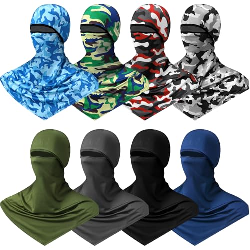 Image of Balaclava Full Face Masks Summer Balaclava Long Face and Neck Cover Breathable Sun Protection for Men Women