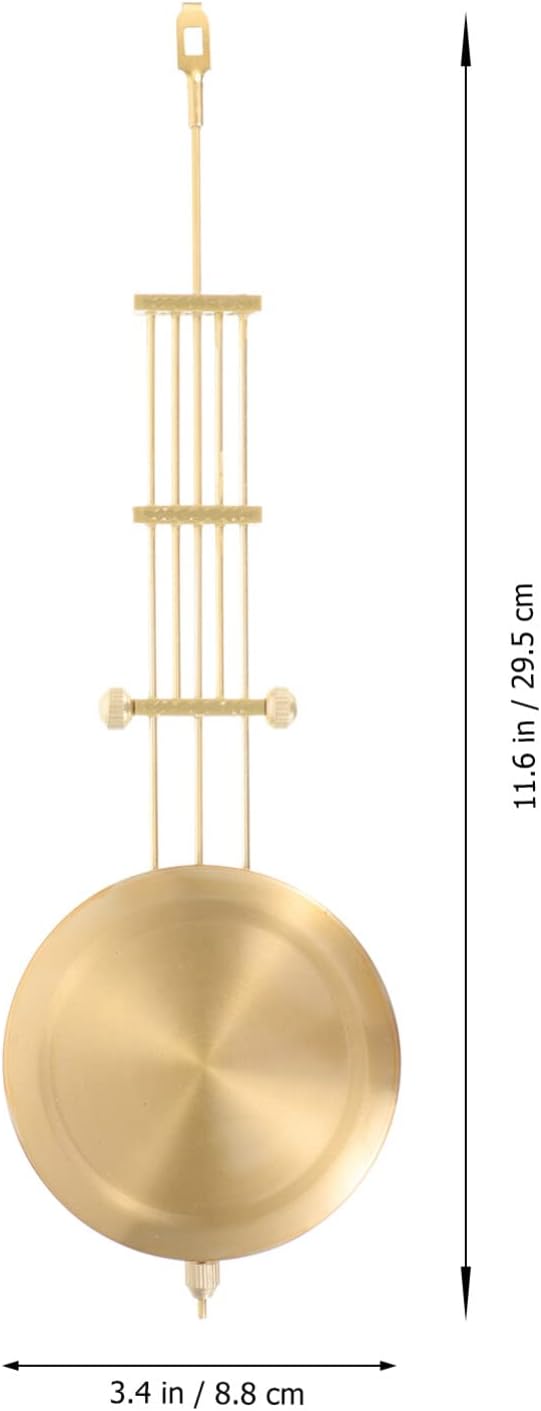 Yardwe Pendulum Clock Movement Mechanism Repair Parts Replacement，Clock Parts Kit for DIY Repair