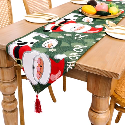 [Cociliye]�e�[�u�������i�[ �N���X�}�X ���b�h �e�[�u���Z���^�[ �� ������� �k���� �H����� �N���X�}�X���� 35cm×180cm christmas decorations