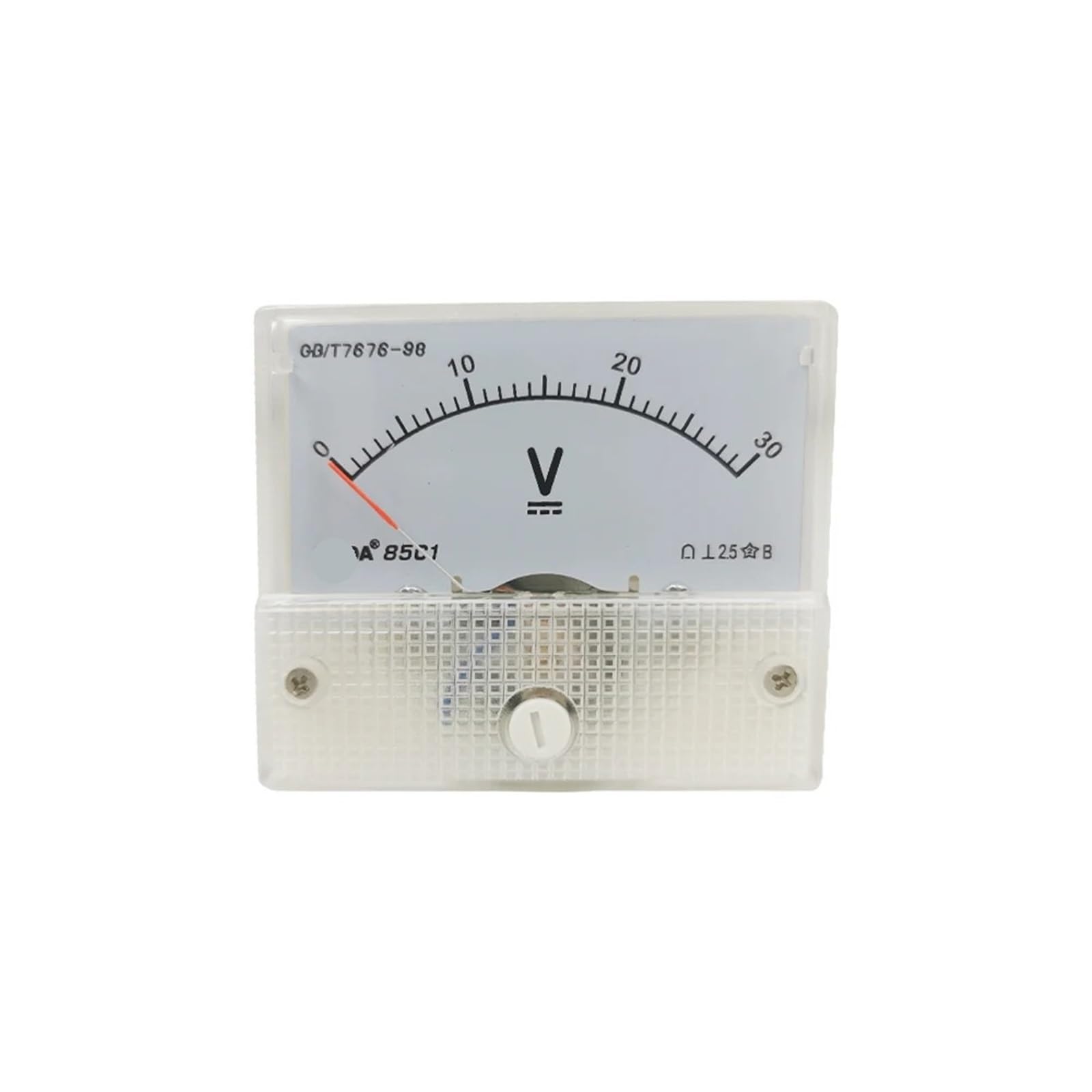 250V DC medidor analógico directo Panel medidor de corriente DC 64x5(DC10V)