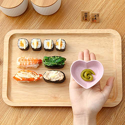 Monliya (Set Of 12) Dipping Bowls Soy Sauce Dishes Appetizer Plates Tasting Dishes, Multi-Color Variety Shape Saucers Bowl Soy Sauce Dishes Kit Ramekins Seasoning Little Bowls Side Dish Butter Ketchup #TOP4