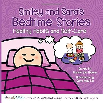 Paperback Smiley and Sara's Bedtime Stories: Healthy Habits and Self-Care Book