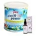 Produktbild for you Power Eiweiß Pulver Vanille + Vitamin B12 Flüssig im Set I 1x 750g Fitness Eiweisspulver mit Carnitin Whey-Protein Sojaprotein Milchprotein I 1x 30ml Vit B12 Vegan ohne Alkohol