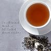 The Republic of Tea Decaf Ginger Peach Black Full-Leaf Loose Tea 1 lb Bulk Bag | Steeps 200 Cups