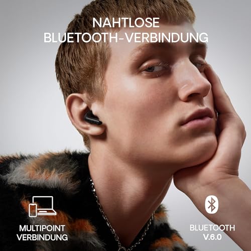 Urbanista Bluetooth Kopfhörer in Ear, Noise Cancelling Kopfhörer Kabellos – Ansicht 3