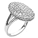 Produktbild ITVIP Twilight City/Eclipse/Bella Ring mit Diamant/Valentinstagsgeschenk, Silber 128