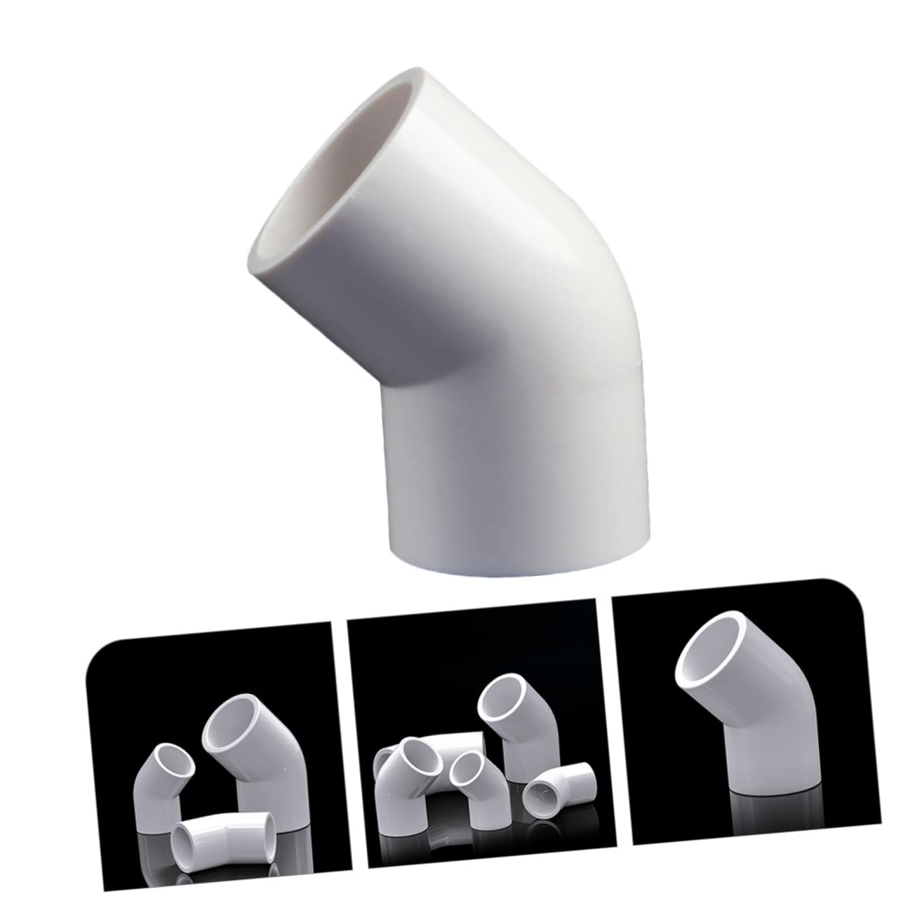 PRETYZOOM 3 Set Connettore Angolare Pvc Per Applicazioni E Giardinaggio Resistente E Facile Da Installare 10 Pezzi*3