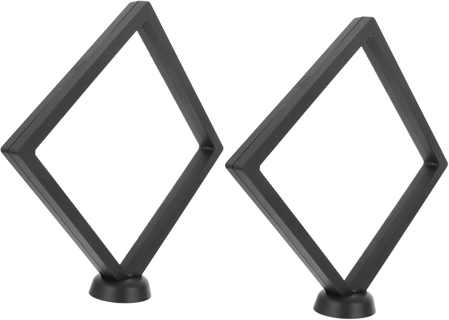 2pcs Suspension Jewelry Display Box Floating Case Frame for Watches and Accessories Elegant Design for Home Decor and Collectibles