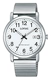 Flexband Lorus Watches Herren-Armbanduhr Klassik Analog Quarz Edelstahl beschichtet RG859CX9