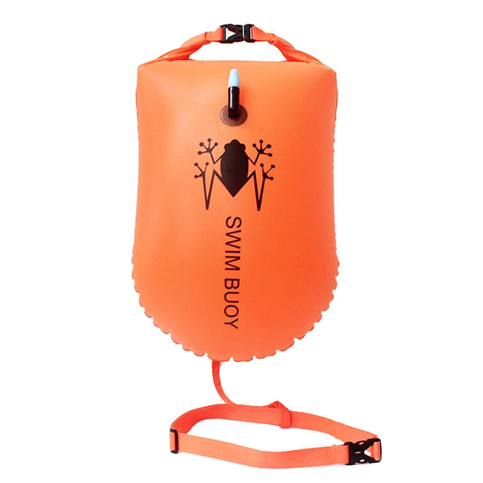 Swim Buoy,20L Swimming Tow Float and Drybag for Open Water Swimmers and Triathletes,Light and Visible Float for Safe Training and Racing