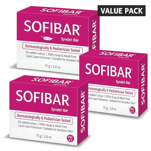 Image of SO-FIBAR SYNDET BATHING BAR 75G PACK OF 3
