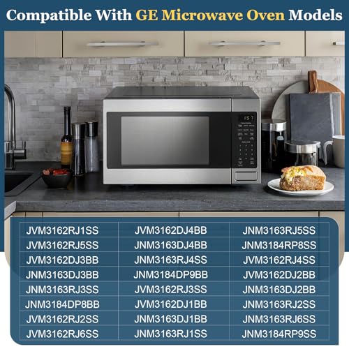 WB34X25406 Microwave Vent Grille Compatible with GE Models JNM3163DJ1BB, JNM3163RJ1SS, JNM3184DP8BB, JNM3184RP8SS, JVM3162RJ1SS, Microwave Vent Kit Replaces AP6040821, 4465386, PS11774030, EAP11774030 by Anrain - Image 3