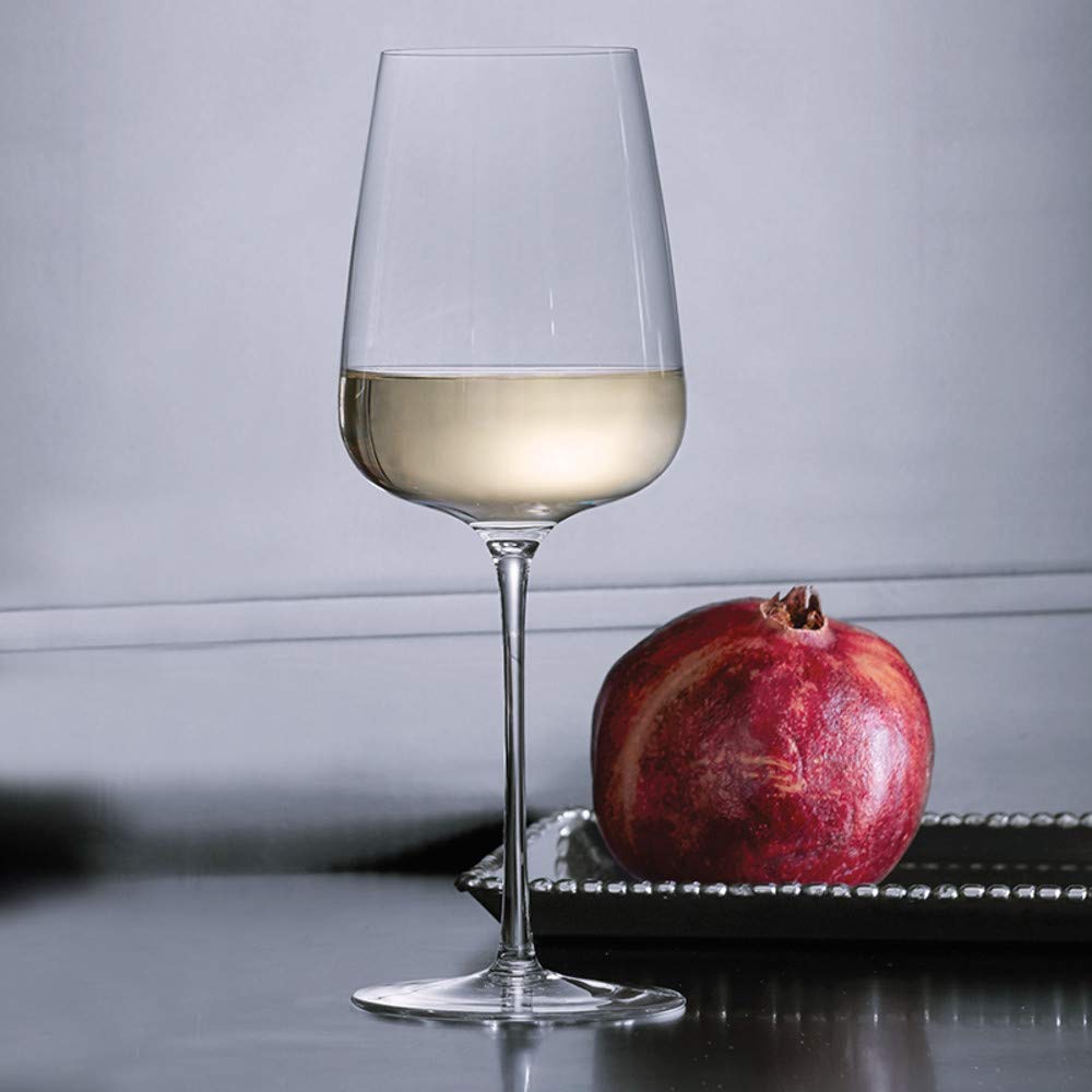 Italesse Etoilé Blanc Xtreme Calice Vino Bianco 57 cl Set 6 Pz in Vetro Soffiato