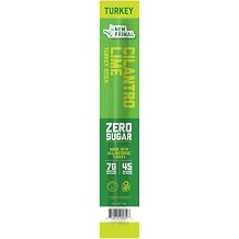 New Primal Cilantro Lime Turkey Stick, High Protein Zero Sugar Meat Stick, 1 OZ