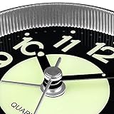 Jcobay Analogue Alarm Clock Simple Alarm Clocks Bedside Non Ticking Battery Powered Luminous Silent Clock with Snooze Light Glow in the Dark Table Clocks for Bedrooms Heavy Sleepers Desk Office Travel - Image 7