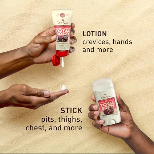 Old Spice Whole Body Deodorant Cream for Men, Aluminum Free, Black Cherry + Bourbon Scent, 24/7 Odor Protection, 24/7 Freshness, Dermatologist Tested, Gentle on Skin, Safe to Use All Over, 3.0 oz - image 8