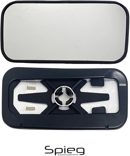 Miniatura 8 de Spieg Espejo lateral del pasajero de repuesto para Dodge Freightliner Mercedes Sprinter Van 2019 - 2022 calefaccionado con placa trasera (derecha)