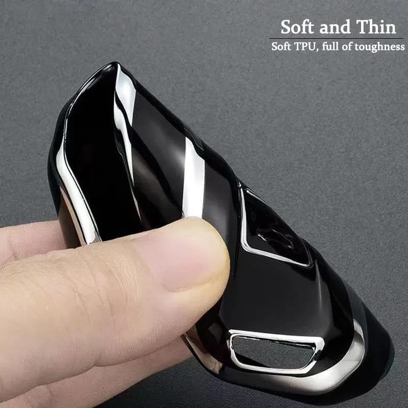 Coque pour clé voiture Baojun étui noir pour vos trajets