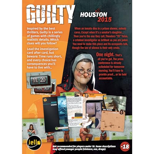 Juego de mesa Guilty: Houston 2015 miniatura 2