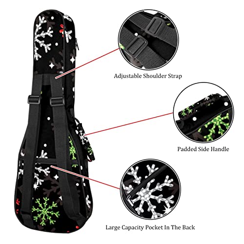 Étui ukulélé ténor imperméable housse protection ukulélé concert soprano 60,9 cm - 3