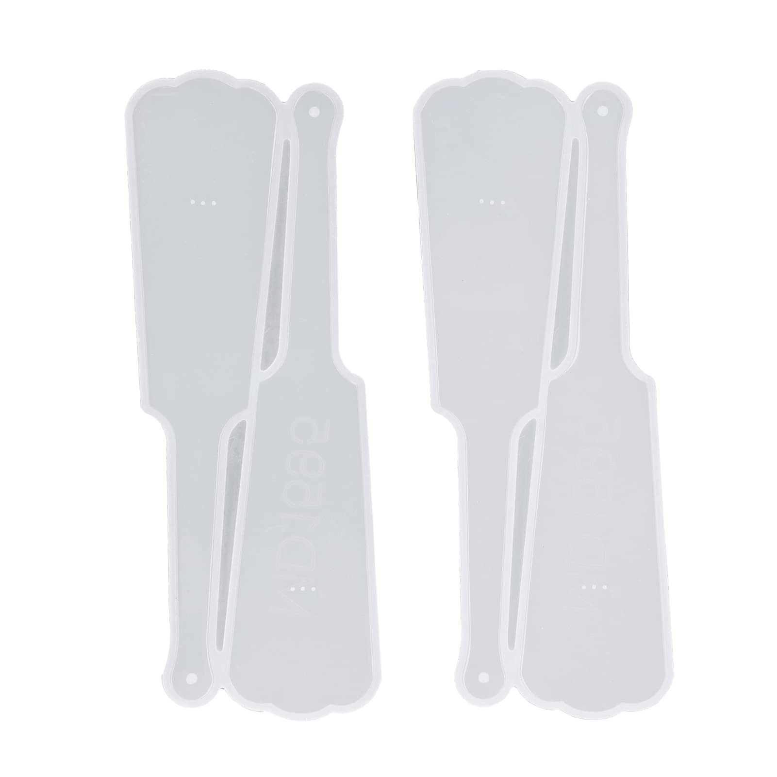 HEEPDD Fancy Fan Resin Casting Mold, Crystal Glue Folding Fan Silicone Mold for DIY Bookmark Crafts Resin Mould