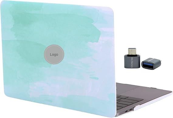 McStorey MacBook Air 13.6 İnç Kılıf Uyumlu M2 M3 M4 M5 Sert Koruyucu Hard Case A2681 A3113 A3240 A3449 Darbe ve Çizilme Koruma Açık Yeşil