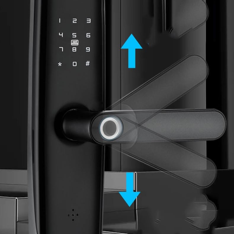 Serrure connectée empreinte digitale et code pour entrée sans clé - 4