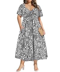 E5880-black White Floral