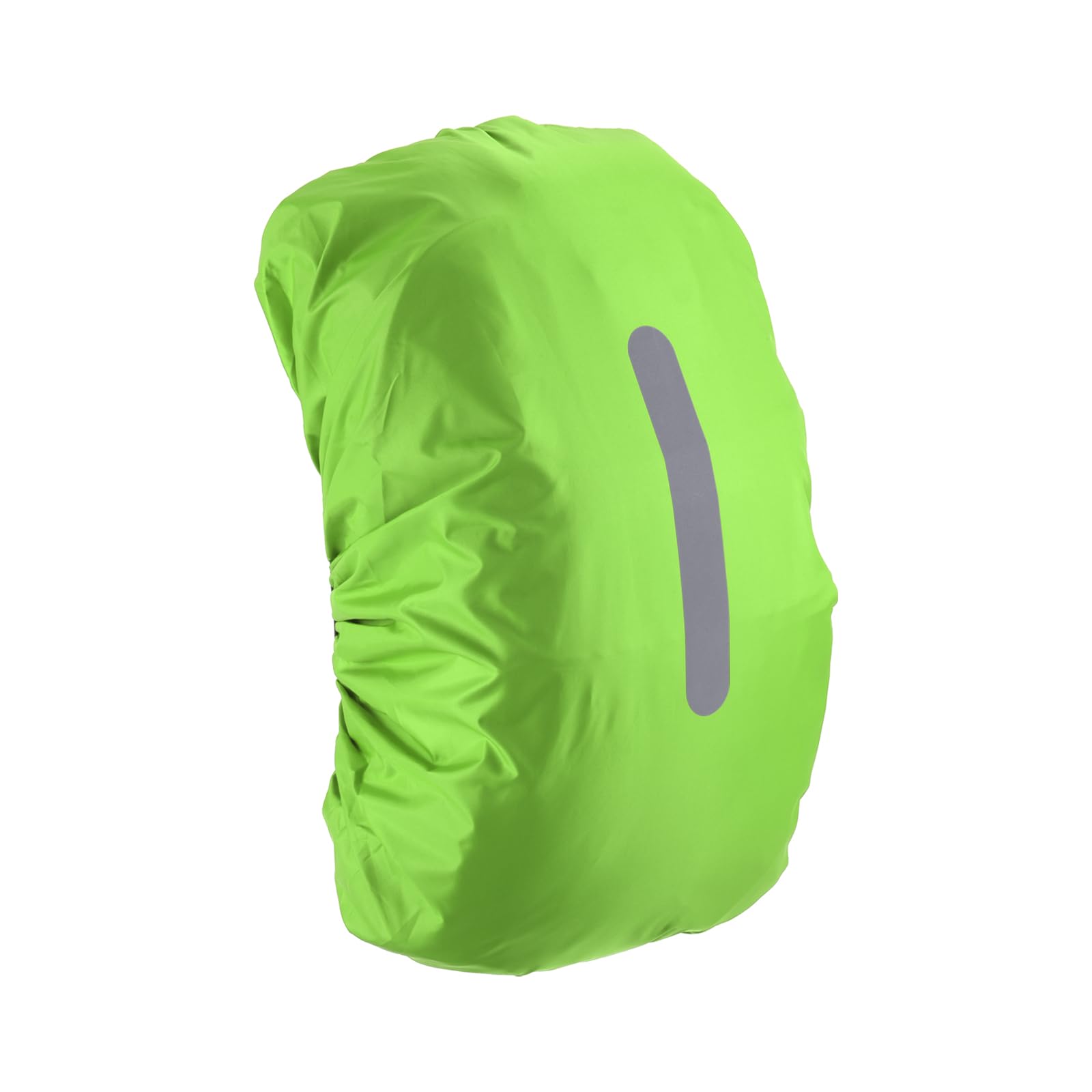 M METERXITY Backpack Rain Cover - Waterproof Lightweight Cover with Vertical Reflective Strap, Apply to Cycling/Hiking/Mountain Climbing (15-25L, XS, Lawn Green)
