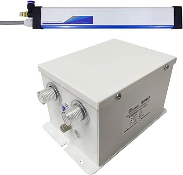 60cm Static Electricity Ionizing Air Rod, Anti Static Ionizer, Ionizing Air Bar, with 7KV High Voltage Generator, for Industrial Static Removal