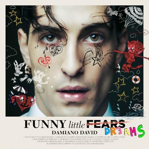 ダミアーノ・デイヴィッド　FUNNY little FEARS　イベント参加券付 Damiano David - Funny Little Fears LP/CD マネスキンの