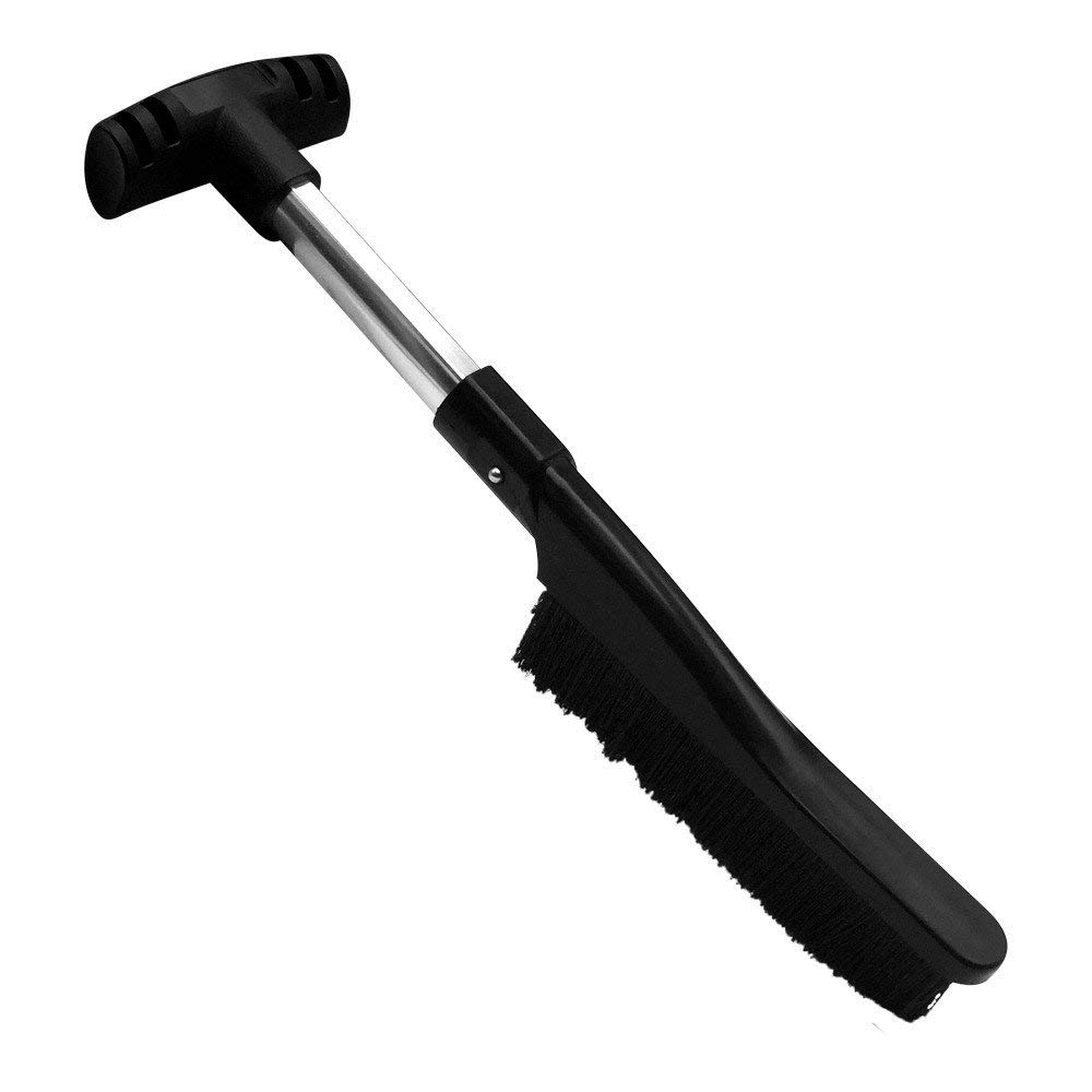 TERRE JARDIN - Pelle a Neige - Pelle à Neige Pliable, Multifonctions, avec Brosse et Grattoir - Pelle Déneigement Légère, Aluminium et Plastique - Pratique pour Voiture