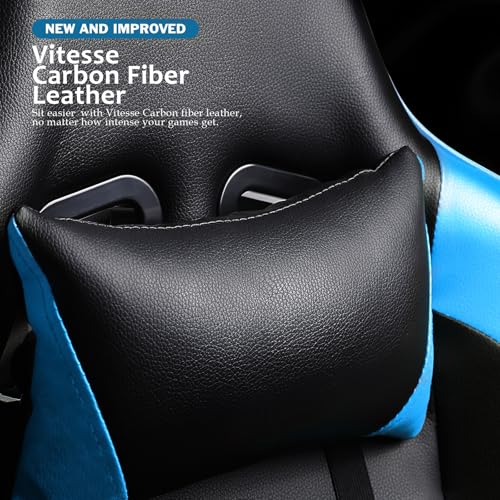 VITESSE Ergonomic Gaming Chair for Adults, 300 lbs PC Computer Gaming Office Chair with Lumbar Support and Headrest