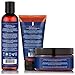 Shea Moisture Men’s Shave Care Bundle, Tea Tree Oil & Shea Butter After Shave Elixir | African Black Soap & Shea Butter Facial Wash & Scrub Cleansing | African Black Soap & Butter Shave Cream