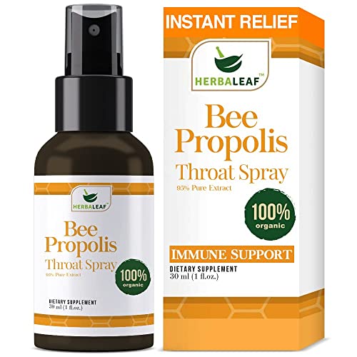 Herbaleaf Oil Of Oregano And Propolis Spray And Elderberry Concentrated Syrup #TOP2