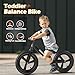 Ridego 14 Inch Balance Bike for Kids 2-6 Year Old,Lightweight Kids Bike with Adjustable Seat, Push Bicycle with Air Rubber Tires，Ride-on Toys Birthday Gift