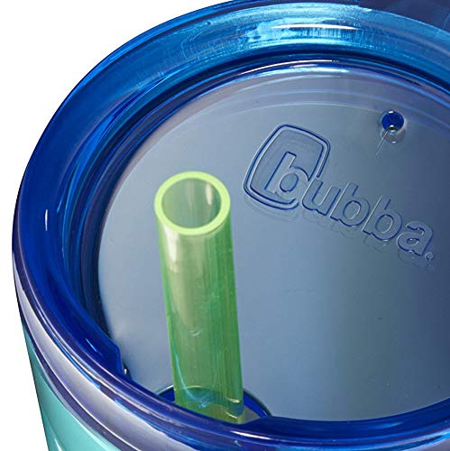 Bubba Brands Vacuum-Insulated Stainless Steel Tumbler With Lid And Straw, 24Oz Reusable Iced Coffee Or Water Cup, Bpa-Free Travel Tumbler, Island Teal #TOP6