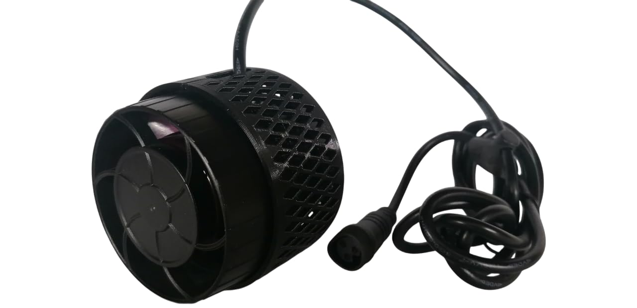Jebao - Protezione per anemoni e pesce, confezione da 2, custodia stampata 3D sicura per pompe ELW ALW MLW SLW DLW (nero, * LW 20)