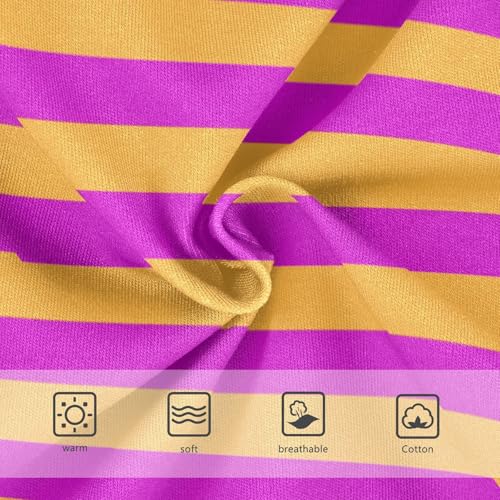 Orange Hot Pink Stripe Toddler Girls's Underwear 2T3