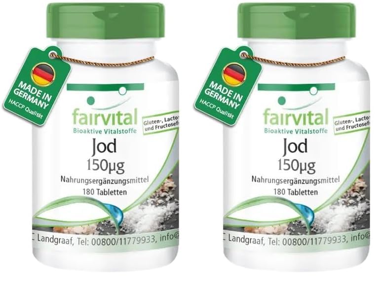 Iode 150µg hautement dosé sous forme d'iodure de potassium pour l'équilibre de votre organisme
