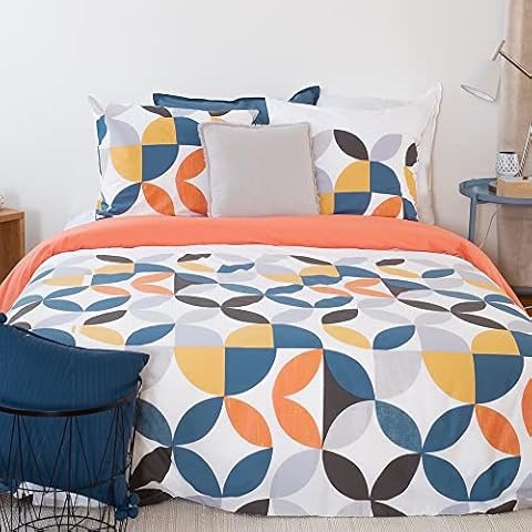 Parure de lit CÔTE DECO géométrique Cover