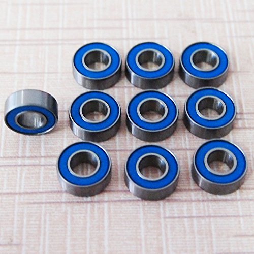 Qkparts For Traxxas Slash Rustler Stampede Wheel Hub Ball Bearings 5X11X4Mm New (Pack Of 10) #TOP3