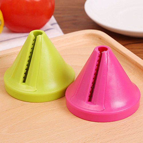 Lizusidtsy Kitchen Gadget Funnel Vegetable Radish Cutter Shred Spiral Device