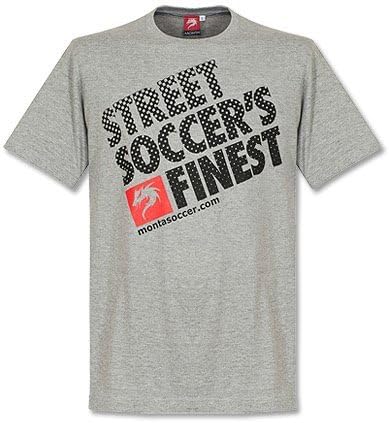 Monta Street Soccer's Finest Tee - Grey