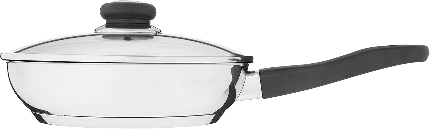 SPT 9-1/2-Inch Stainless-Steel Nonstick Fry Pan
